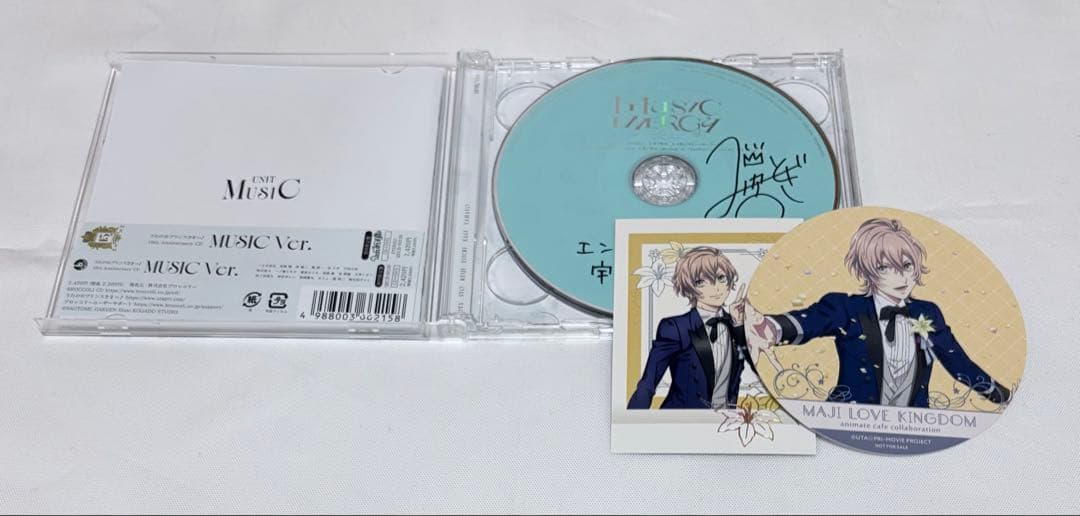 うたプリ 15thCD 帝ナギ 直筆サイン