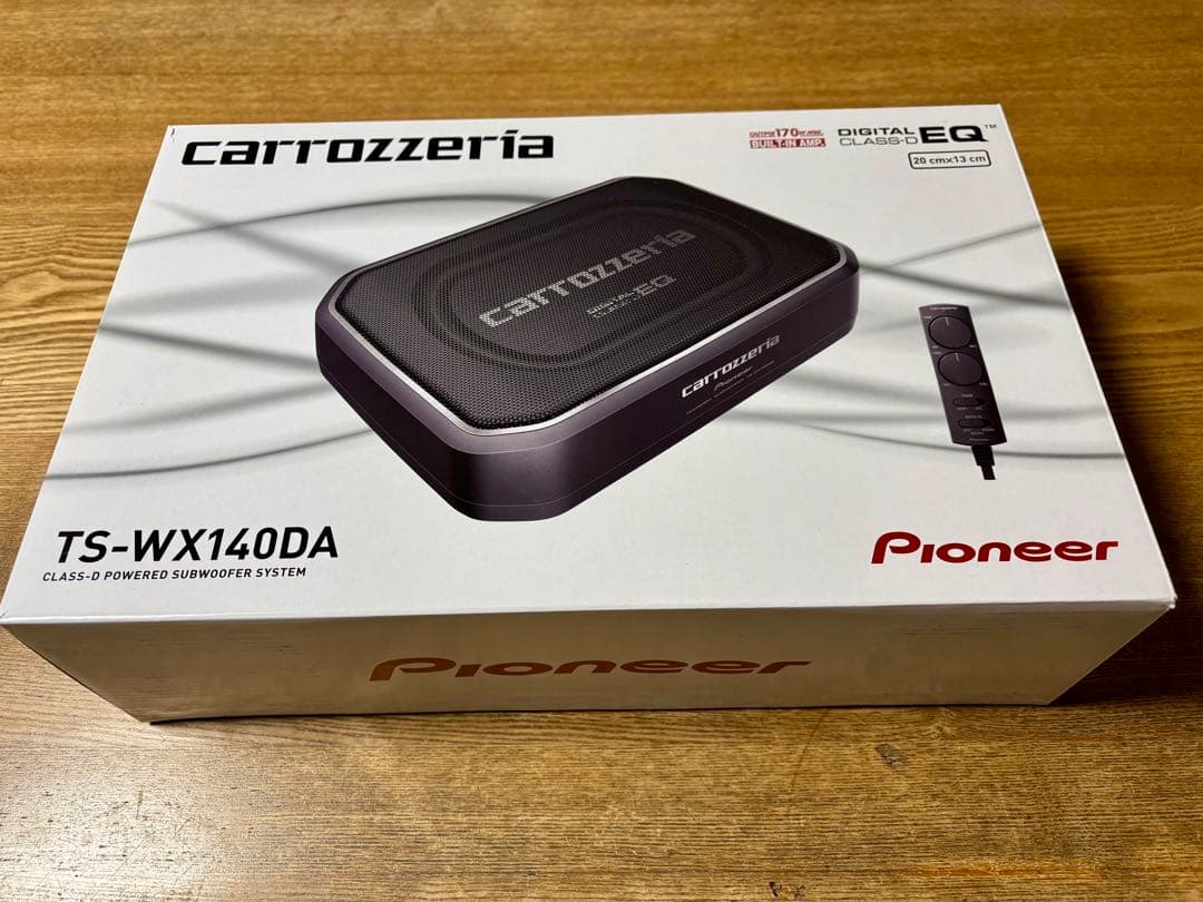 Pioneer TS-WX140DA パワードサブウーファー