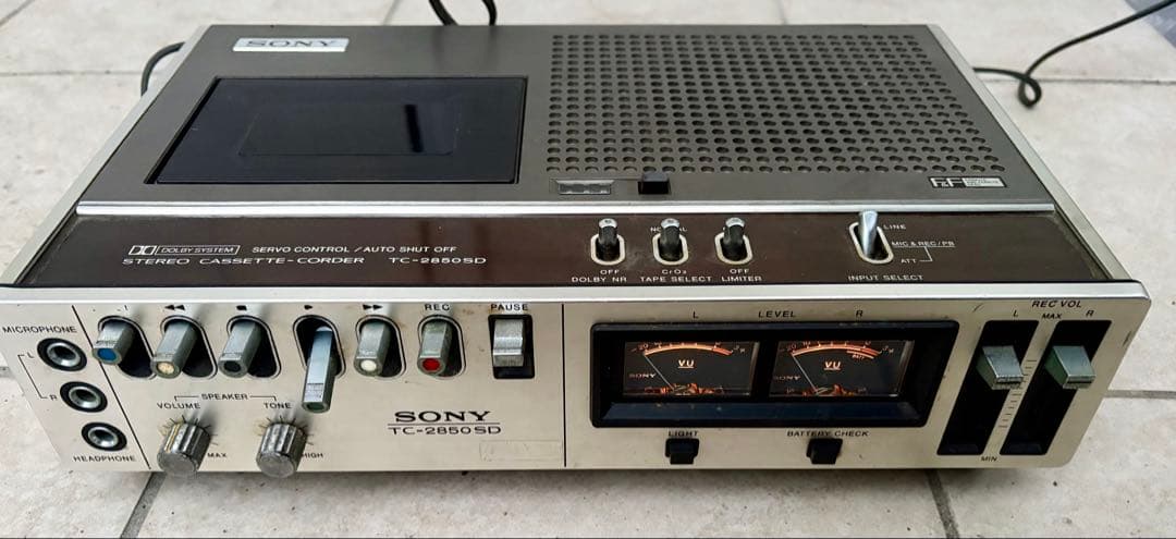 SONY TC-2850SD カセットテープレコーダー