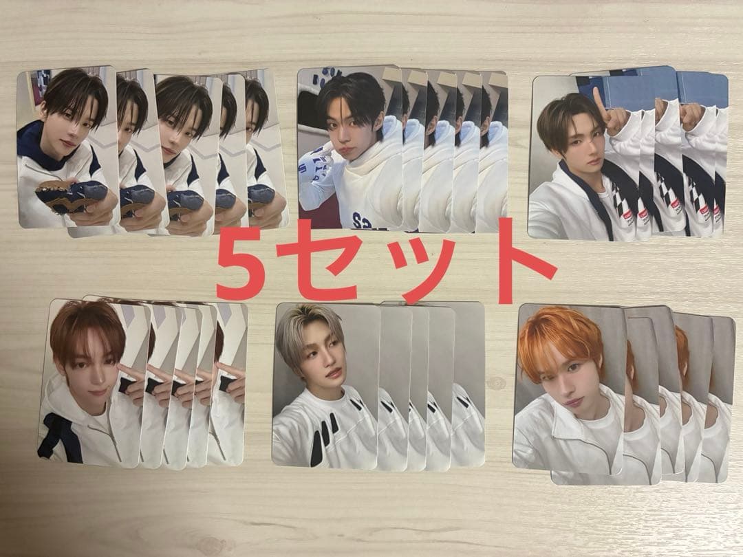 TWS playhard musicplant 特典トレカ 全員 5セット①