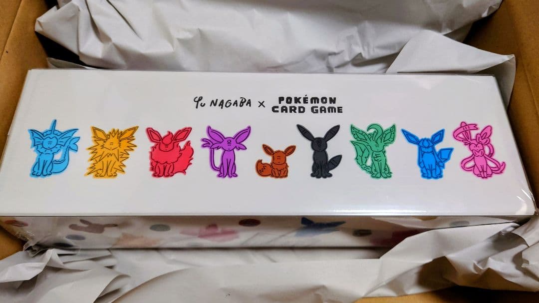 新品未開封 シュリンク付nagaba yu ブイズ イーブイズスペシャルbox