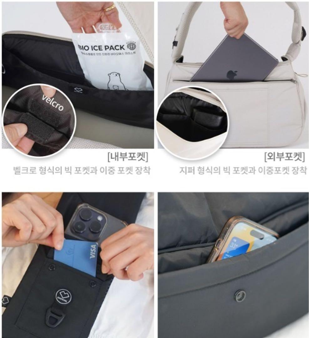 SSOOK スリングバッグ Sサイズ 左 ブラック