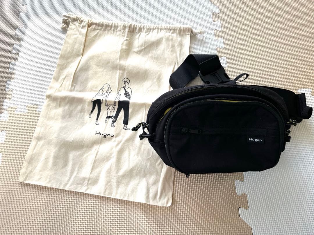 【値下げ中・美品】Hugoo ハグーヒップシートショルダーバッグ