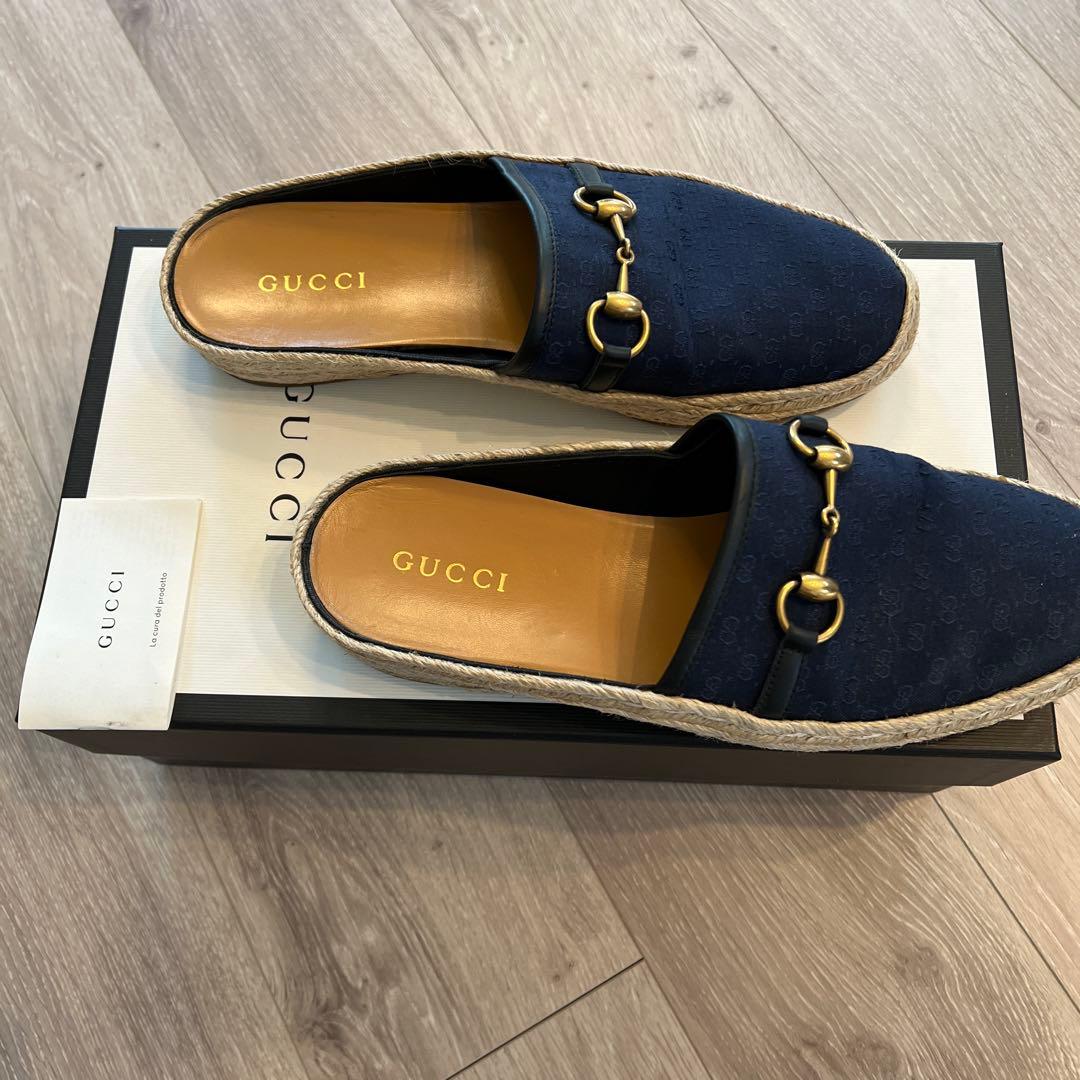 GUCCI グッチ エスパドリーユ サンダル