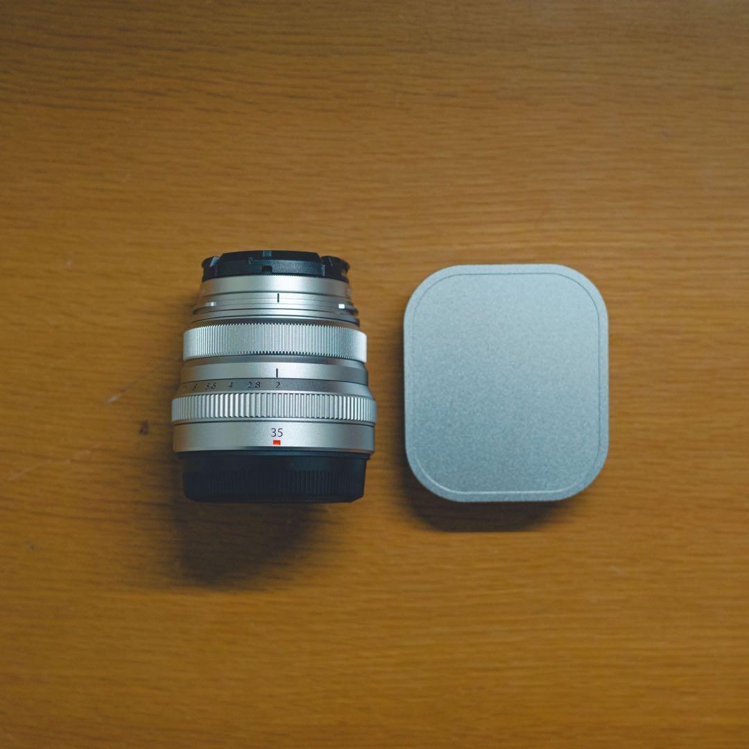 xf35mm f2 r wr 単焦点レンズ シルバー
