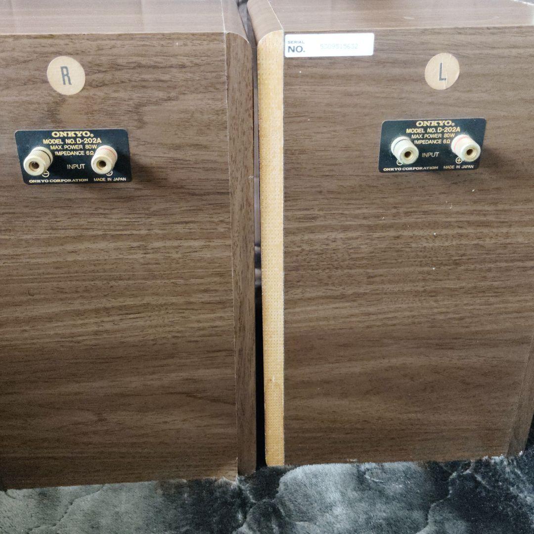 ONKYO D-202A ブックシェルフ型スピーカー 動作良好 確認済み