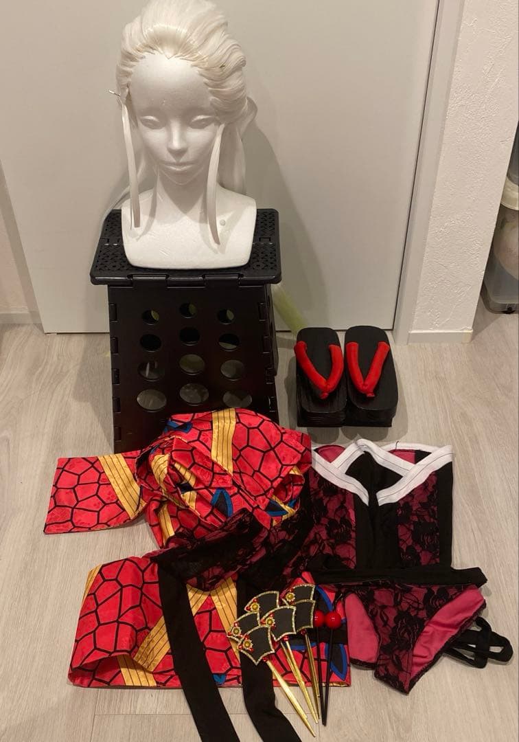 鬼滅の刃　堕姫　コスプレフルセット