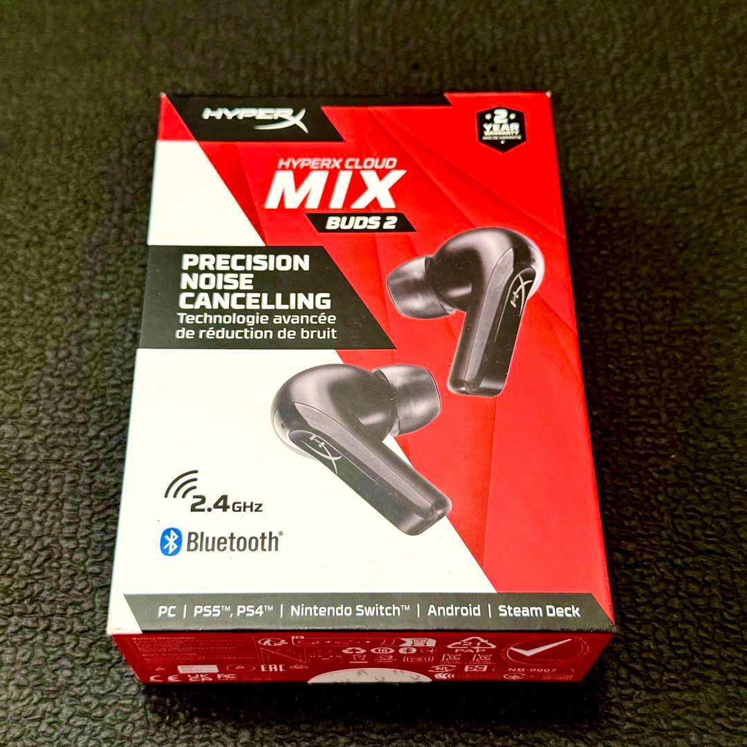 【新品】HyperX Cloud MIX Buds 2 ゲーミング イヤホン