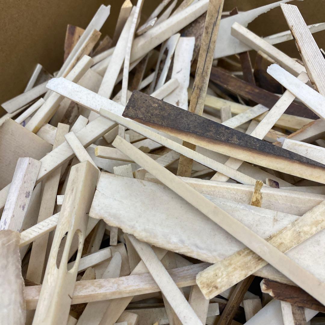 極上　箸、楊枝素材　7258g 東さ7-1223①