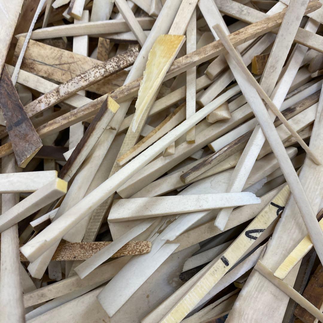 極上　箸、楊枝素材　7258g 東さ7-1223①