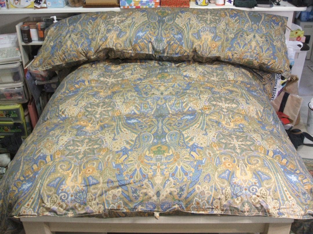 チョコさま六つ星ブラック ＊フランス産９５％＊１，２増量＊二層式高級羽毛布団ＳＢ