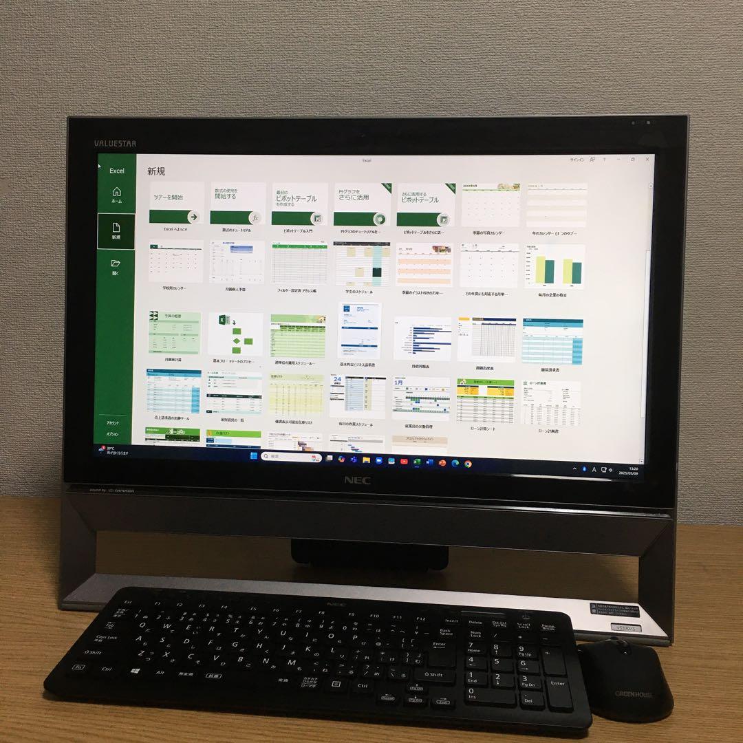 NEC VALUESTAR 一体型 デスクトップ Win11 地デジ 取説