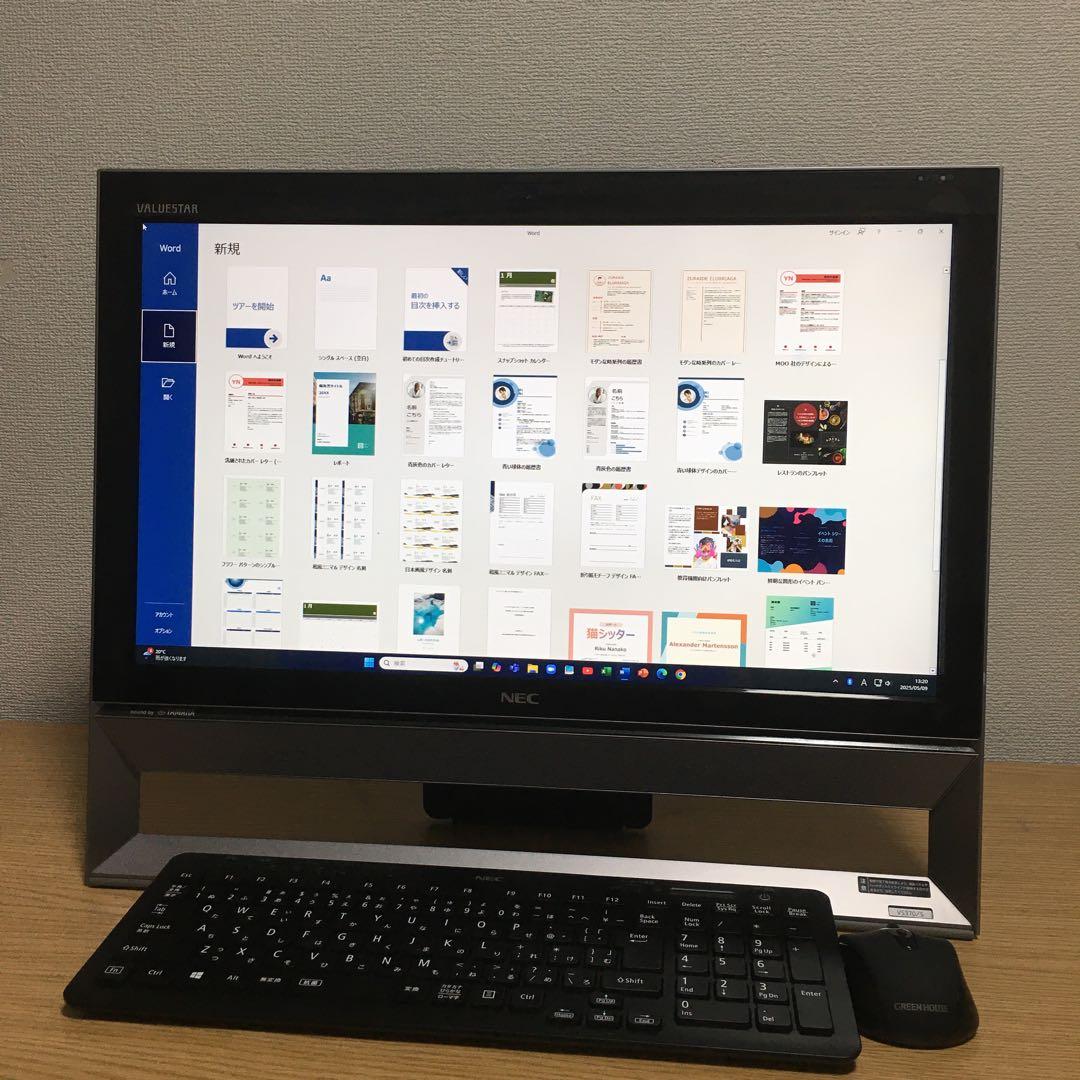 NEC VALUESTAR 一体型 デスクトップ Win11 地デジ 取説