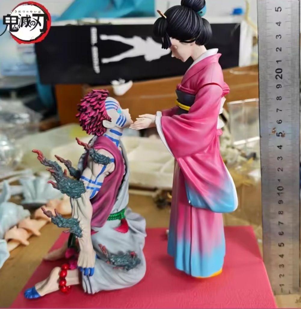 鬼滅の刃 猗窩座 恋雪 フィギュア ガレージキット