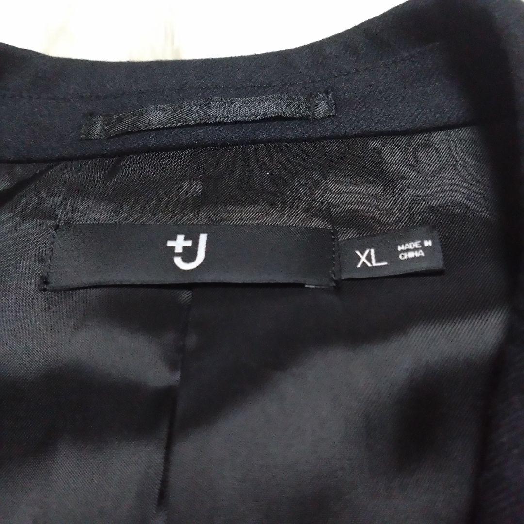 美品 ユニクロ ＋J ジルサンダー スーツ セットアップ ウール ブラック XL