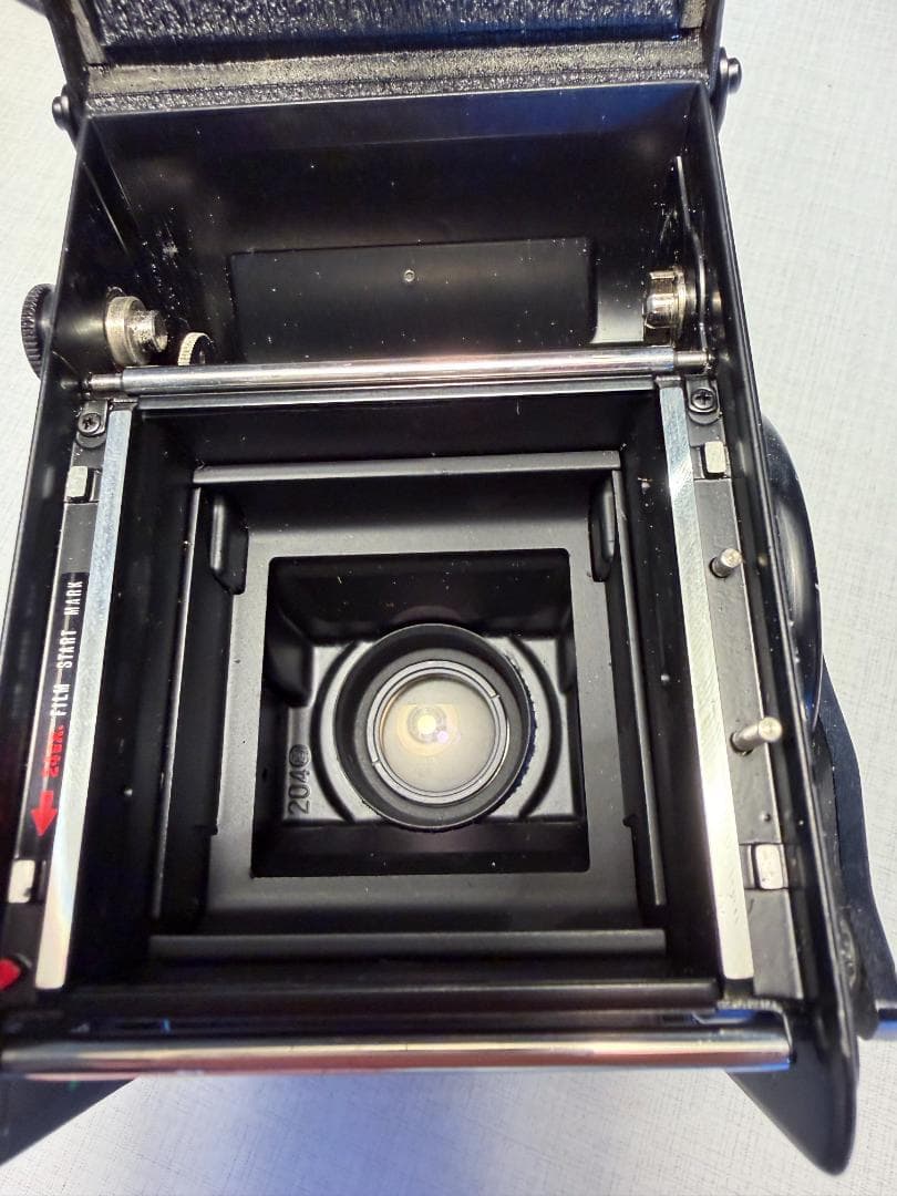 Yashica Mat 124G 二眼レフ 中判カメラ ケース付 動作品