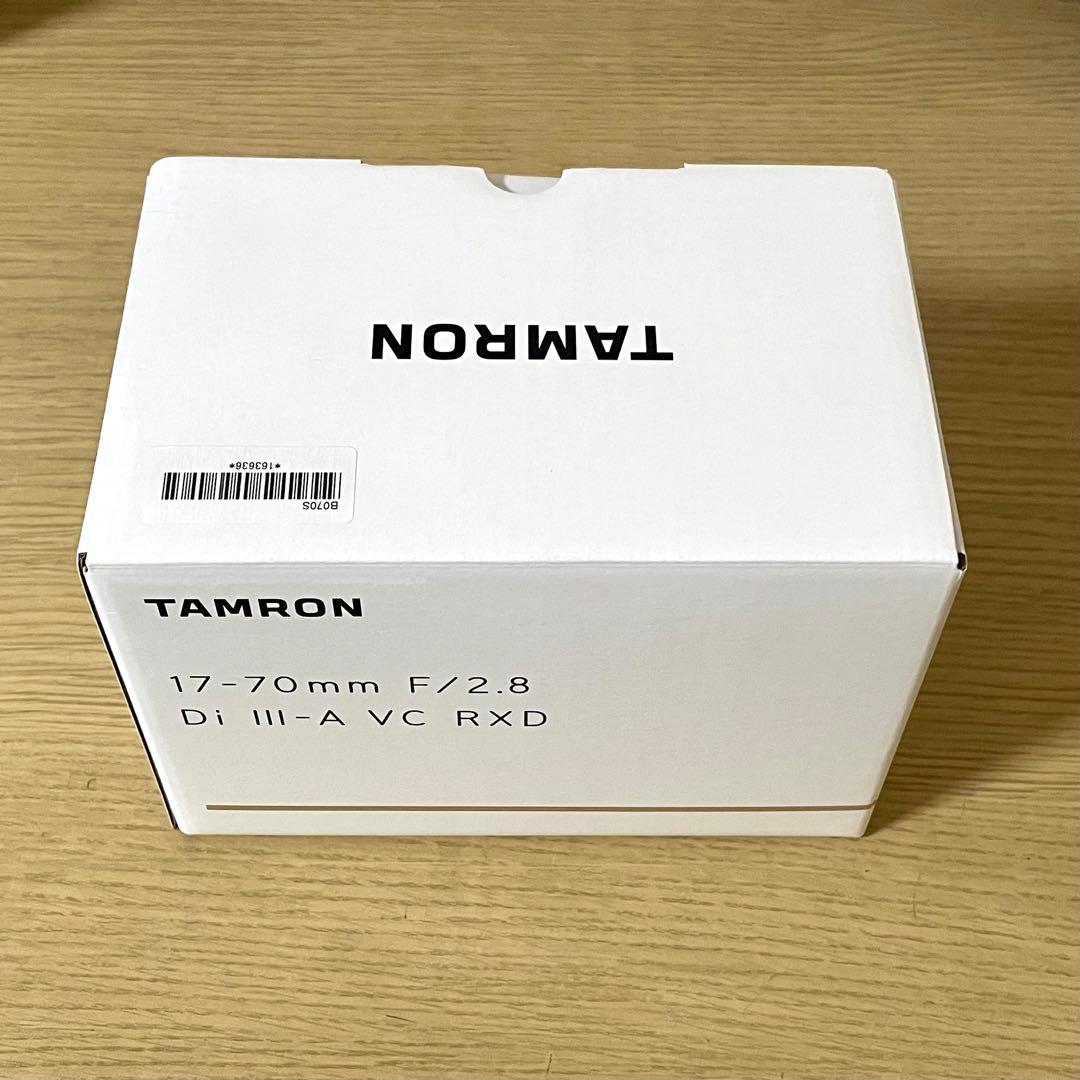 美品　TAMRON 17-70mm F/2.8 SONY Eマウント付属品完備