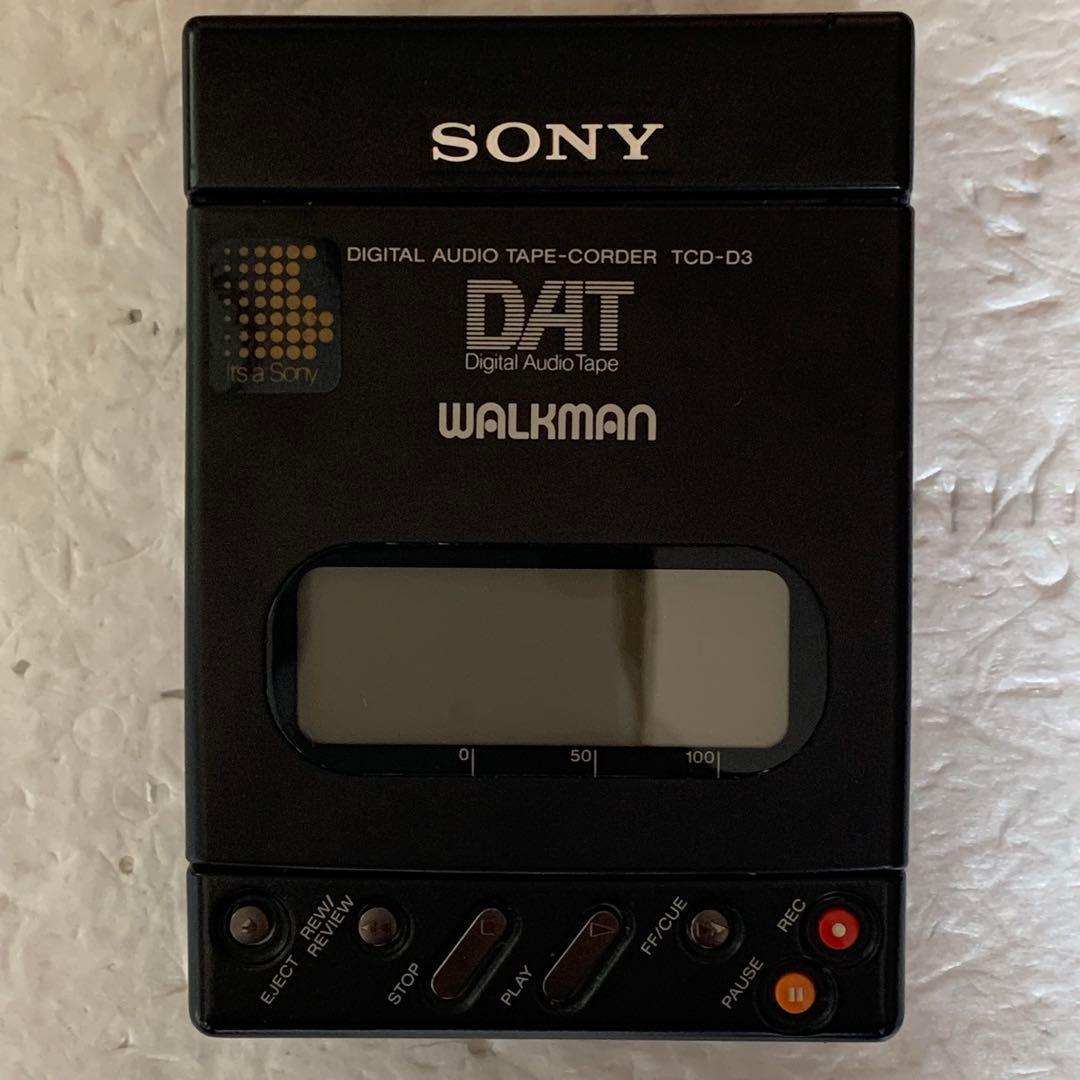 ジャンク ソニー SONY TCD-D3 DAT ウォークマン 壊れています