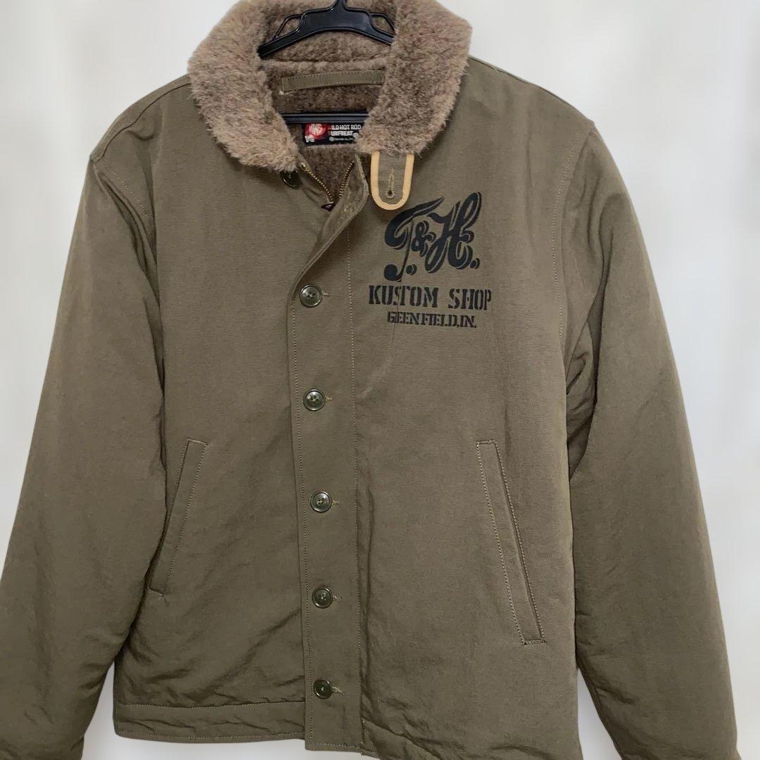 【大人気】　N-1 デッキジャケット　カーキ　M MWS