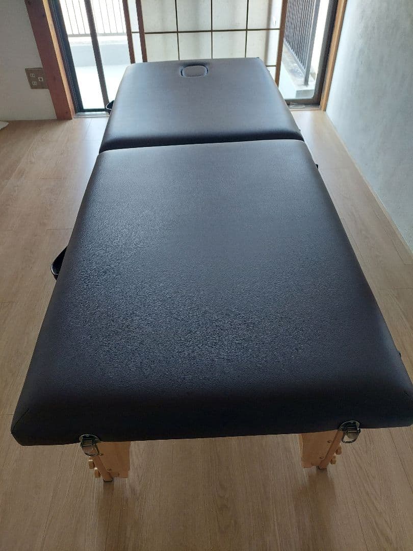 【B-78】Stella mini 折りたたみ式マッサージ ベッドブラウン