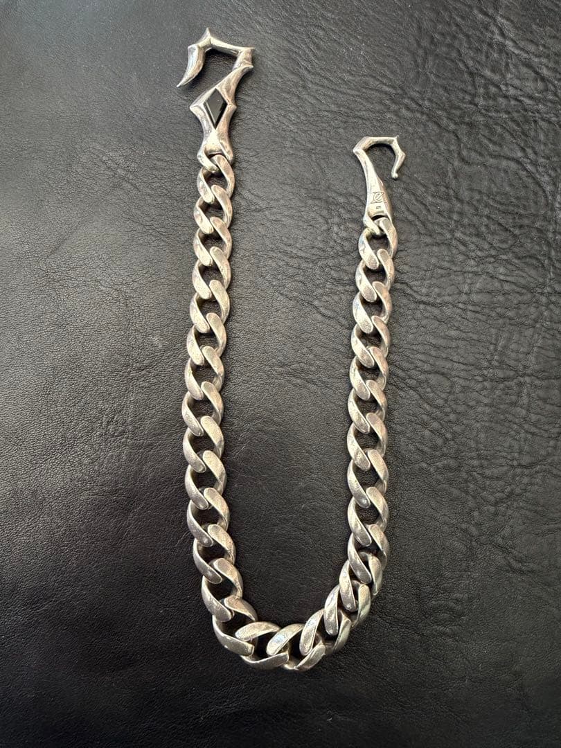 希少初期 Oz Abstract レジスタンス 喜平 ウォレットチェーン 925