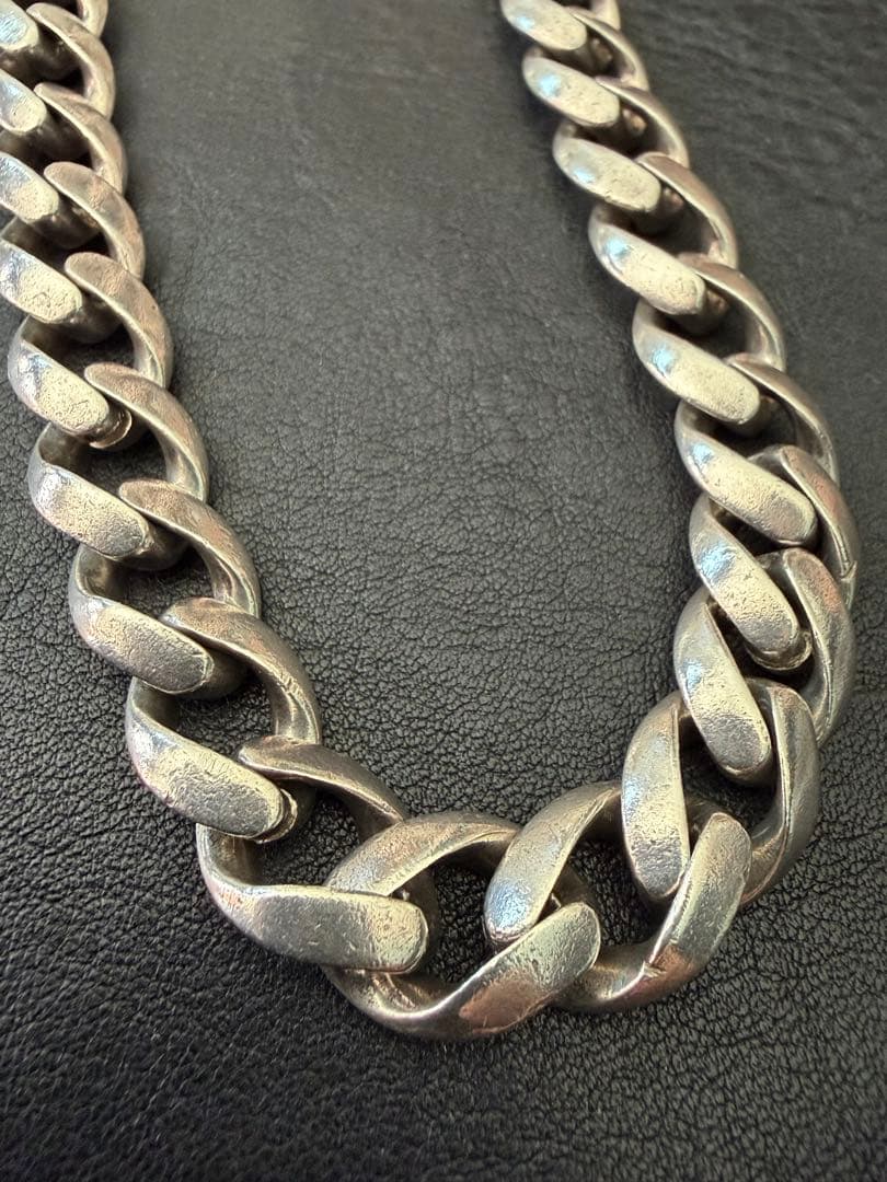 希少初期 Oz Abstract レジスタンス 喜平 ウォレットチェーン 925