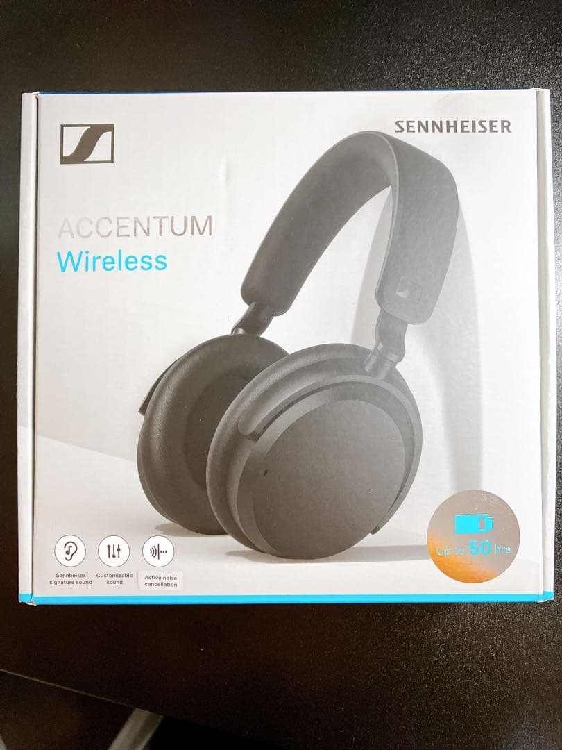 Sennheiser Accentum ワイヤレスヘッドホン ブラック