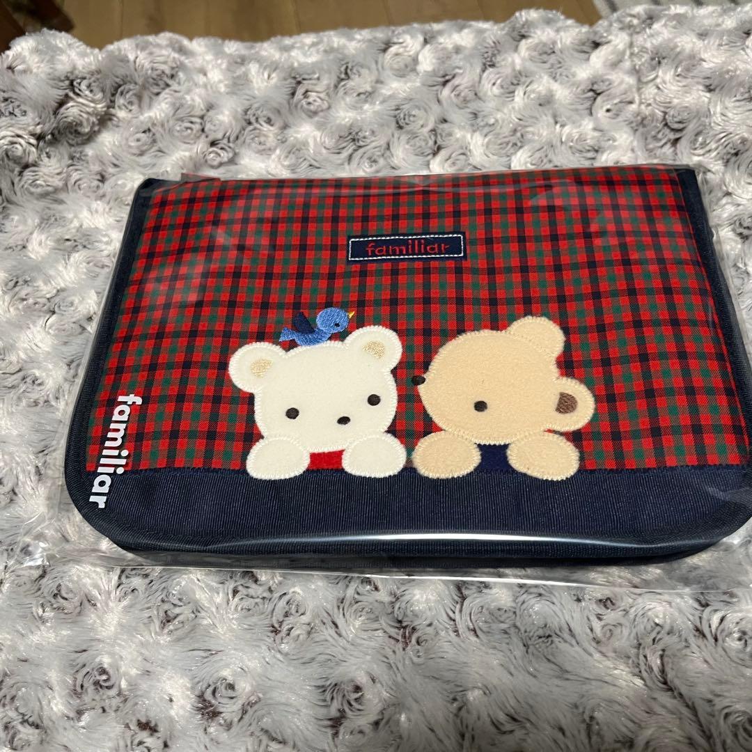 familiar 母子手帳ケース チェック柄　003