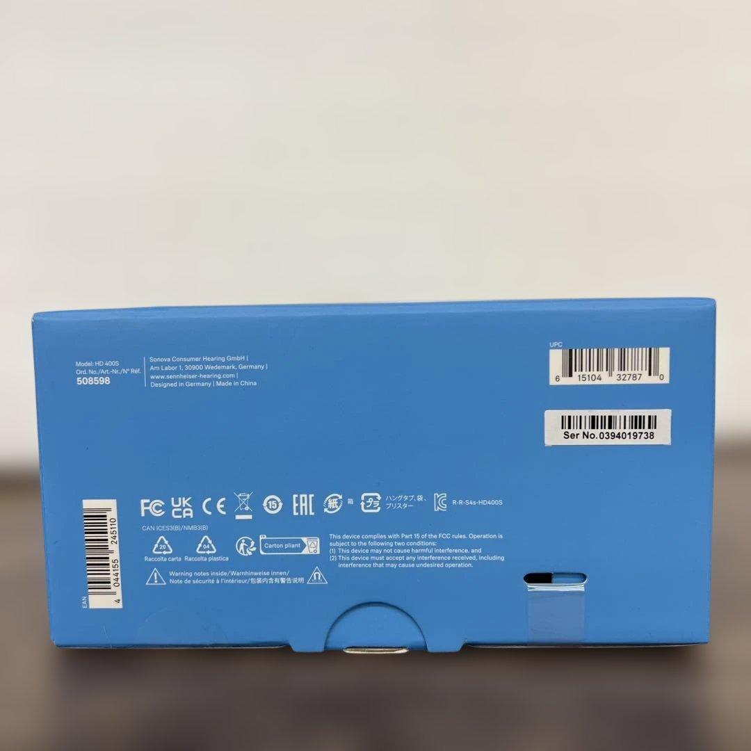 12588 Sennheiser ヘッドホン 有線 HD 400S