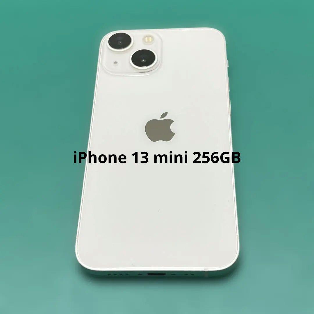 【美品】iPhone 13 mini ホワイト 256GB 19