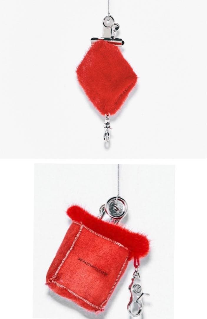 Peaceminusone Fur Case ファーケース RED