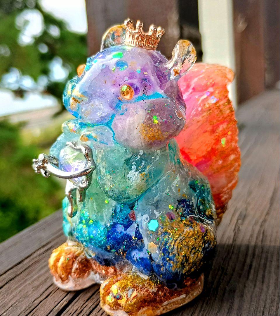 リス君型のHEALING✧オルゴナイト♥Milkyさま♥おまとめ♥専用です