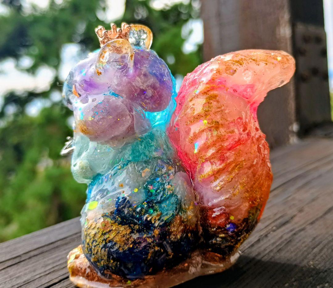 リス君型のHEALING✧オルゴナイト♥Milkyさま♥おまとめ♥専用です