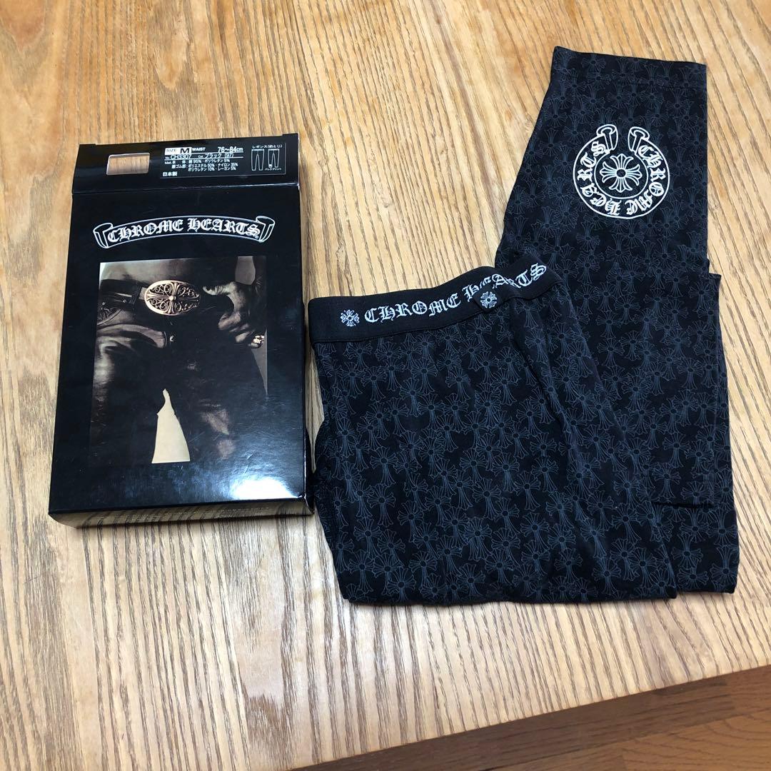 CHROME HEARTS クロスパターン レギンス