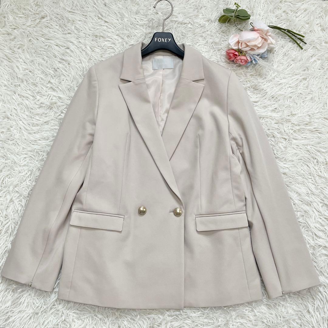 CELFORD 袖スリットテーラードジャケット 金ボタン 2way