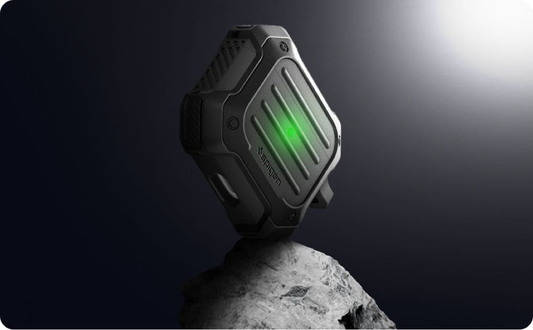 Spigen ブラック イヤホンケース　AirPods 2021