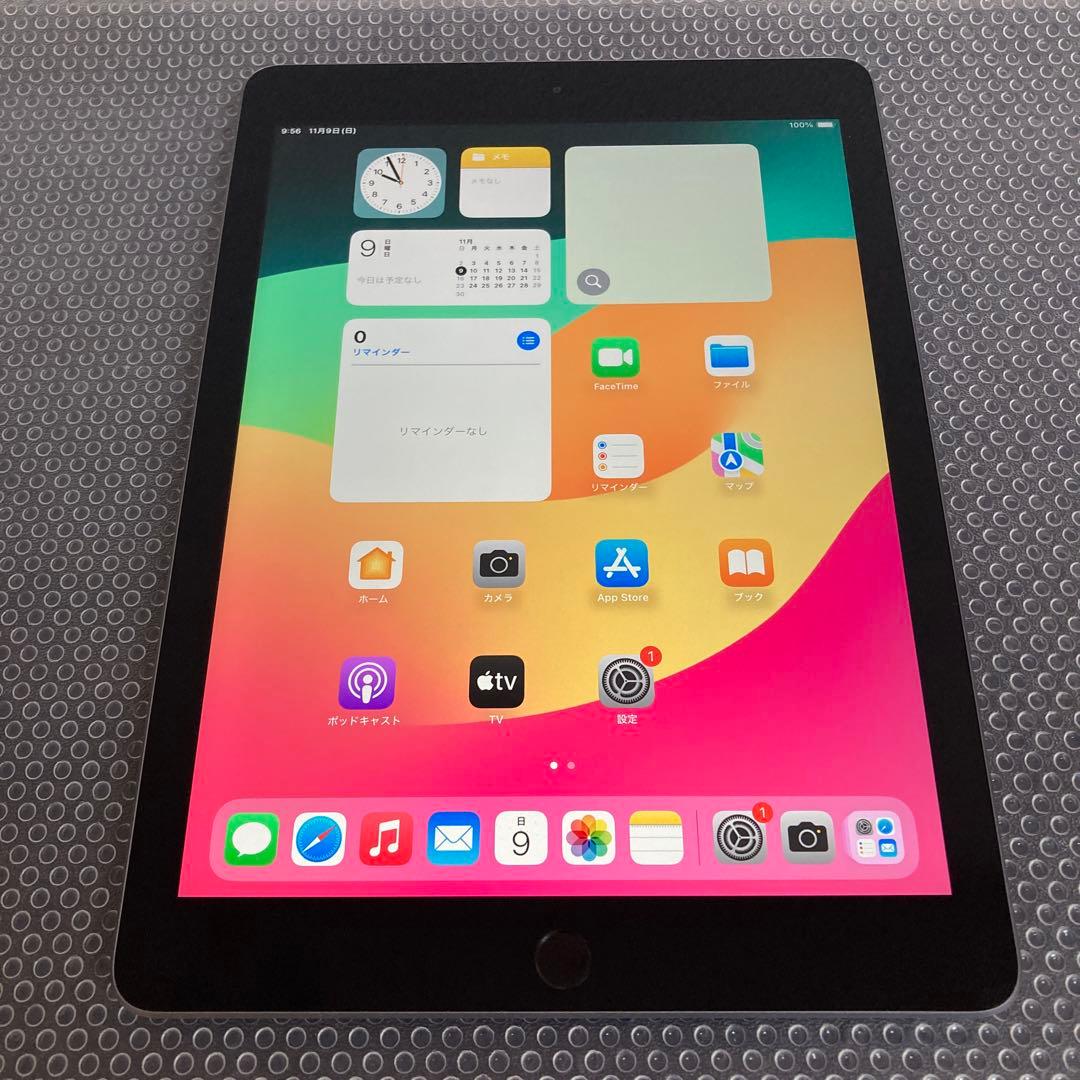 77 電池最良好☆比較的美品☆iPad6 第6世代 32GB WIFIモデル☆