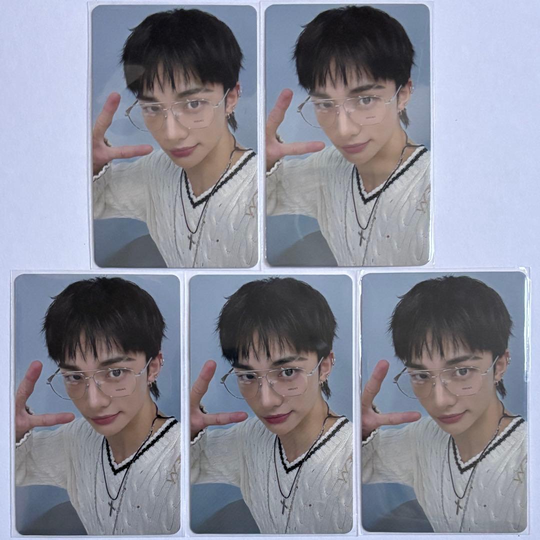 straykids スキズ　トレカ　ヒョンジン　オフイベ　京都 5枚