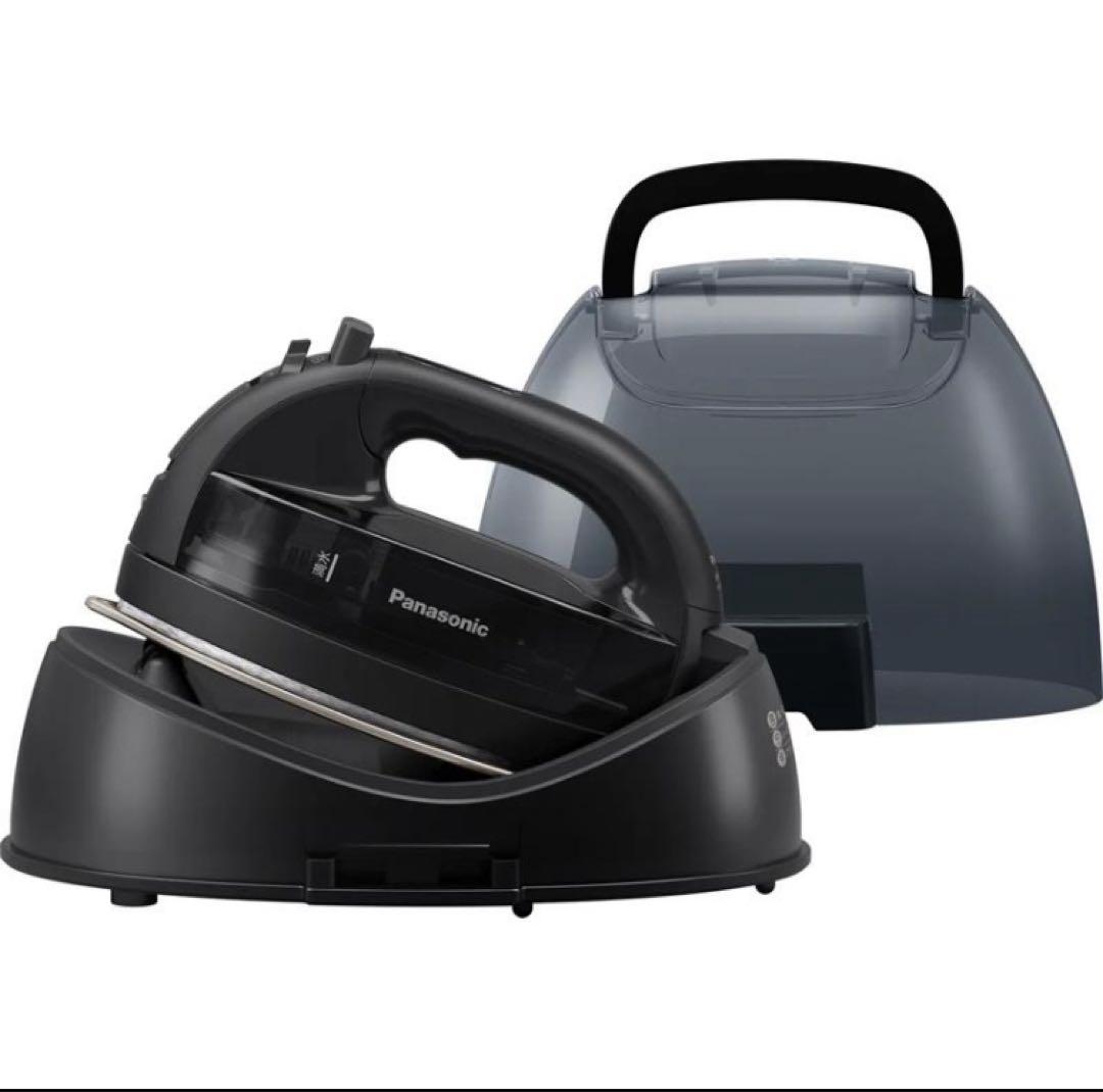 パナソニック NI-WL709-K コードレススチームアイロン カームブラック