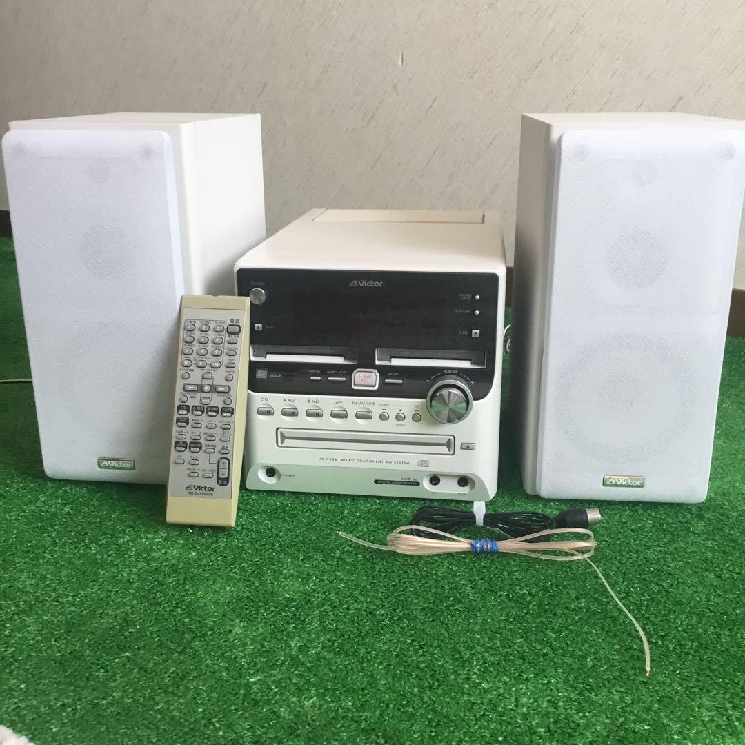 Victor CD・MD・カセットデッキ リモコン付き
