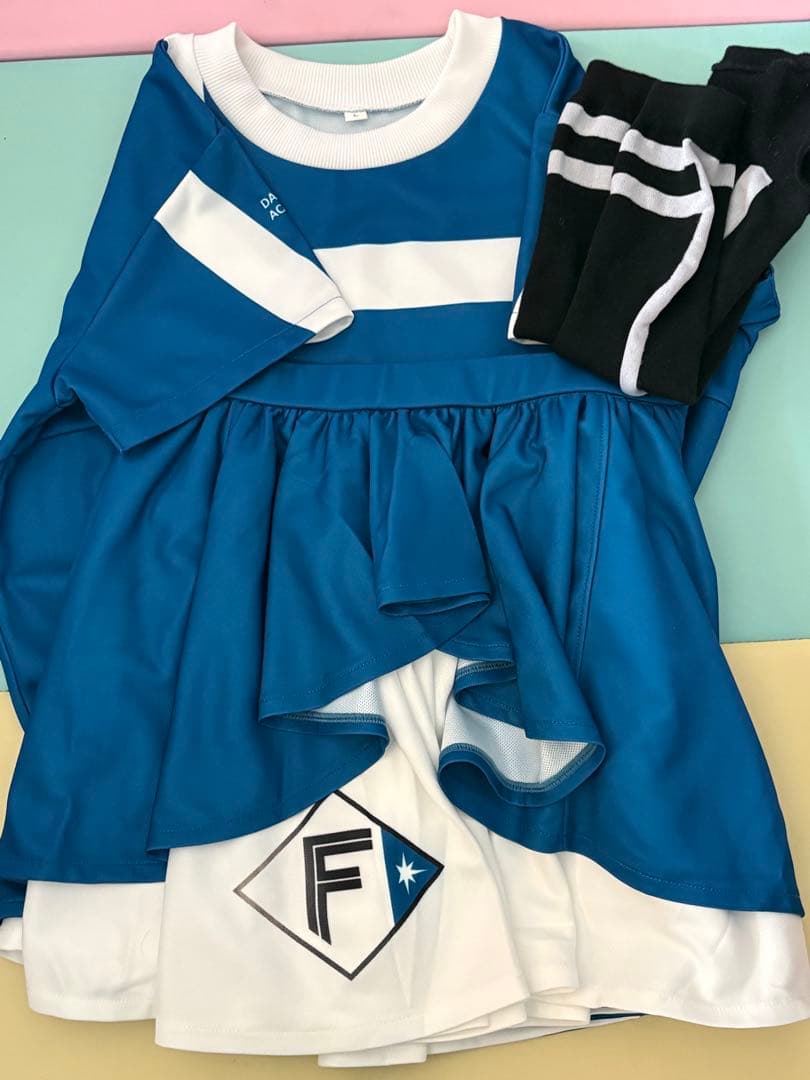 ファイターズ　ダンスアカデミー　ユニフォーム　セット　シャツL スカートM