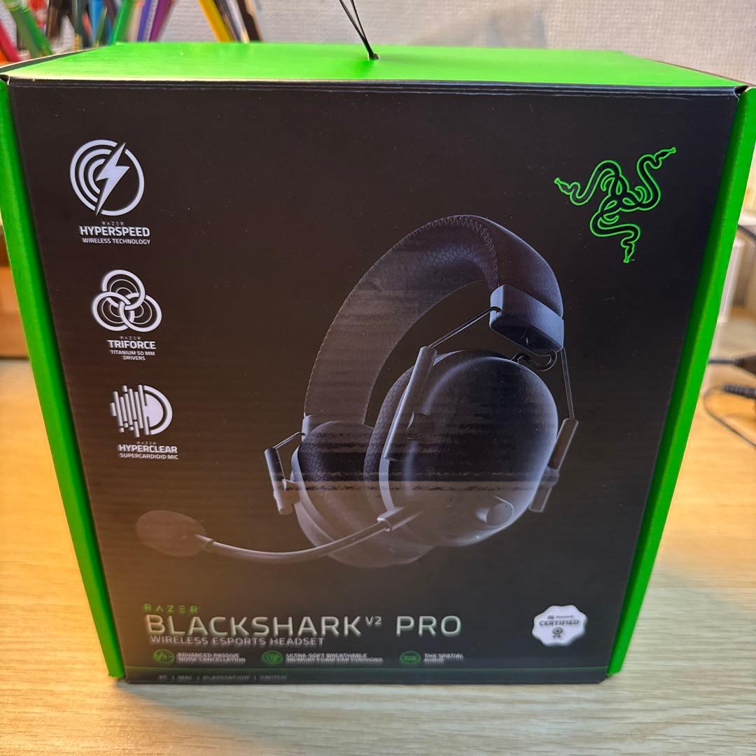 【極美品・動作確認済】Razer BLACKSHARK V2 PRO