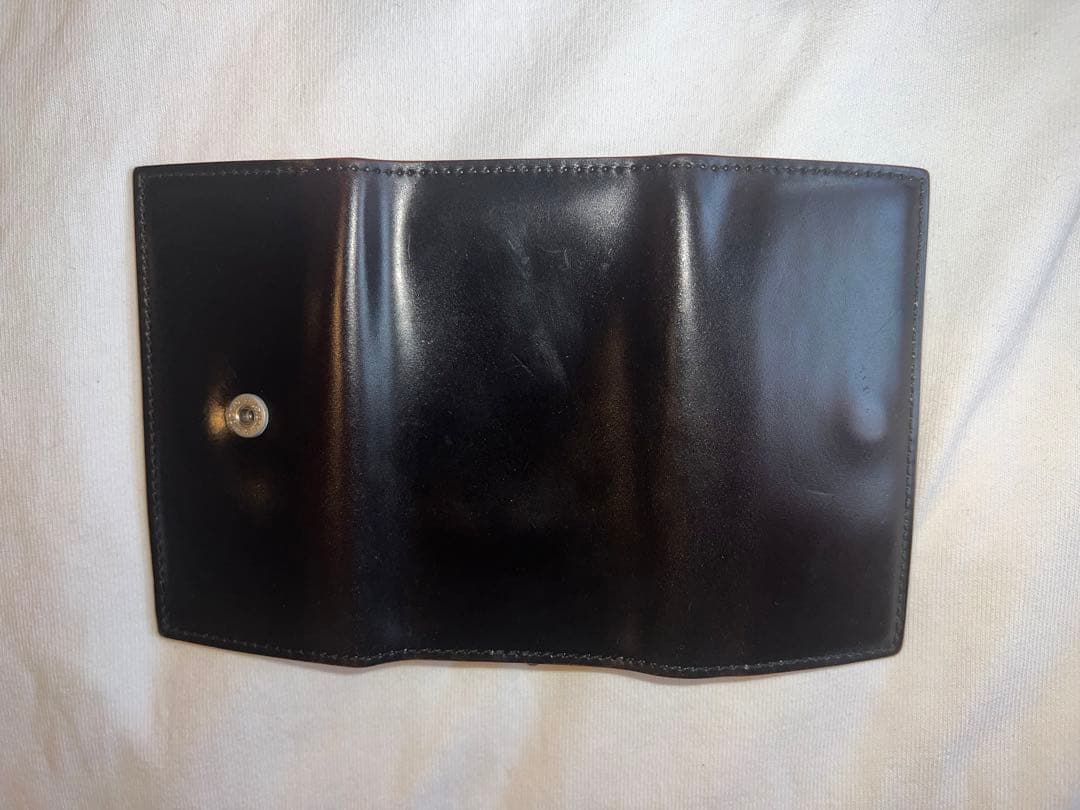 GANZO ネイビー　コードバン キーケース