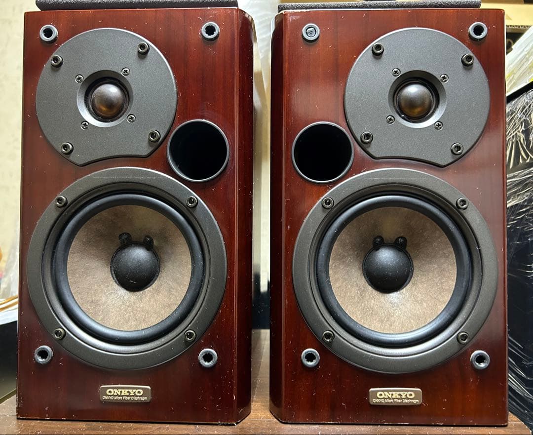 【名機】ONKYO D-102EXG ブックシュルフスピーカー