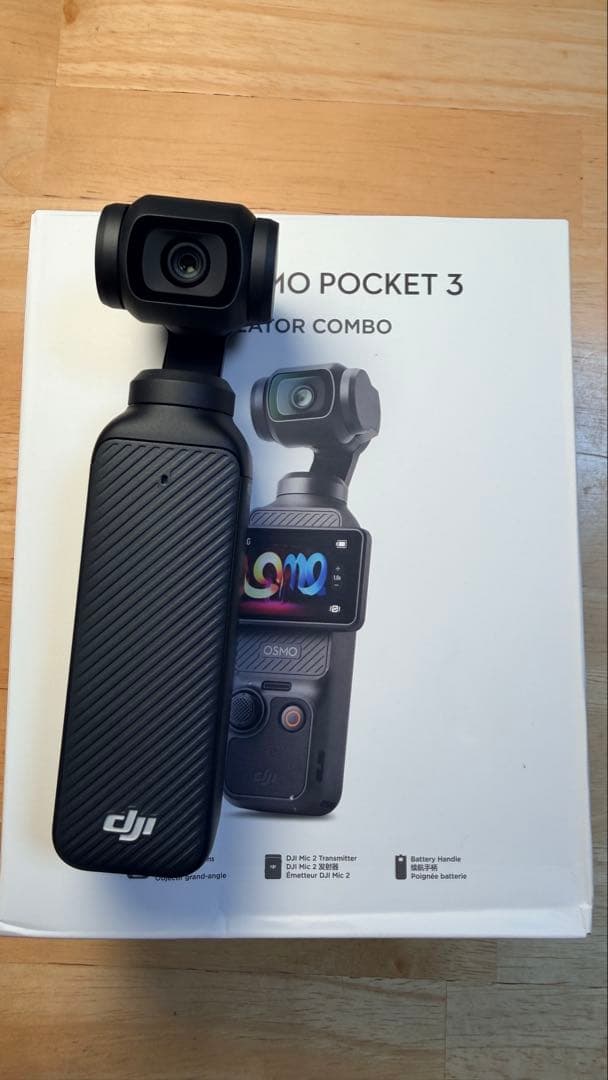 DJI Pocket 3 CreatorCombo2025/9購入新品同様未使用