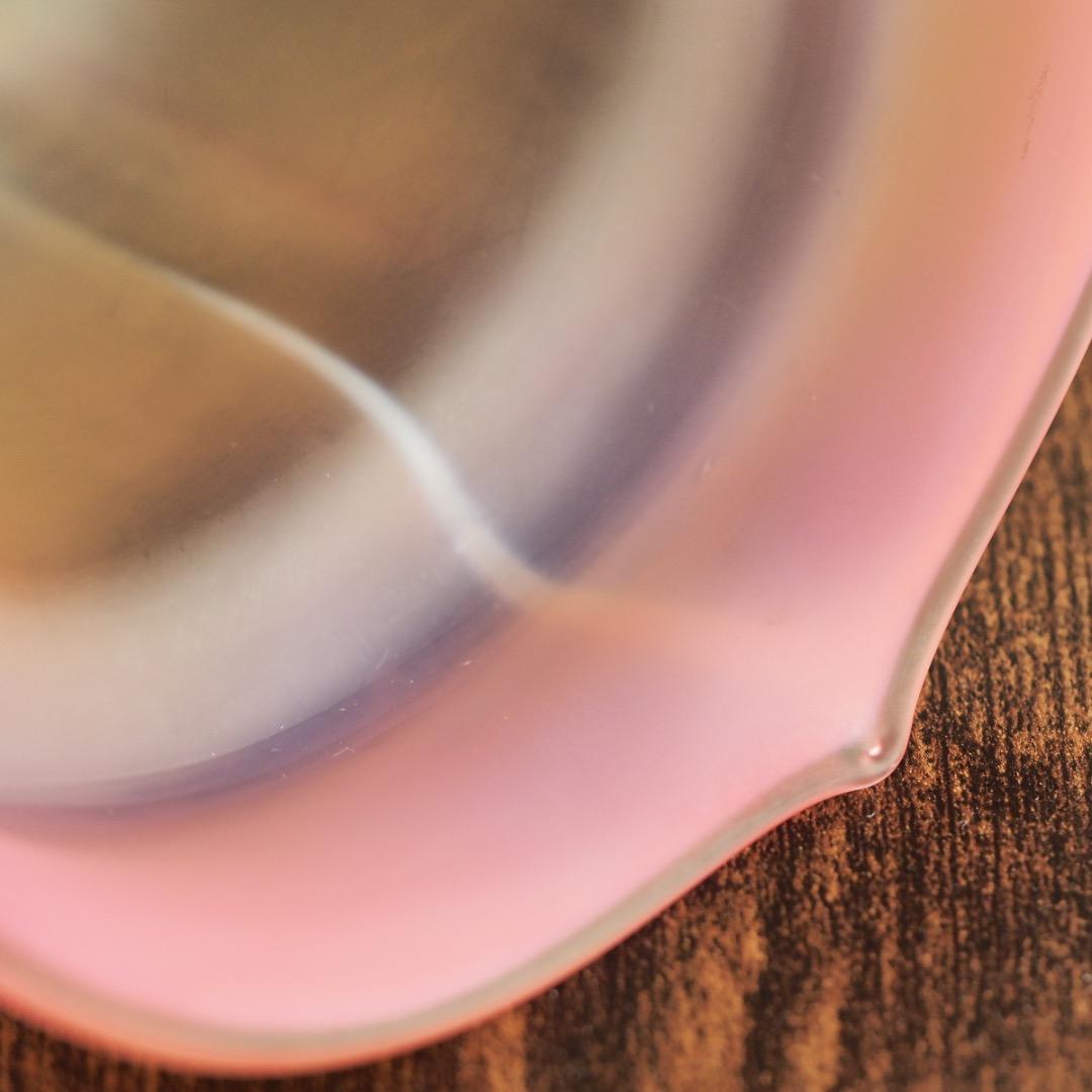 シェードランプ ヴァセリンガラス 天吊りランプ / アンティーク 英国製