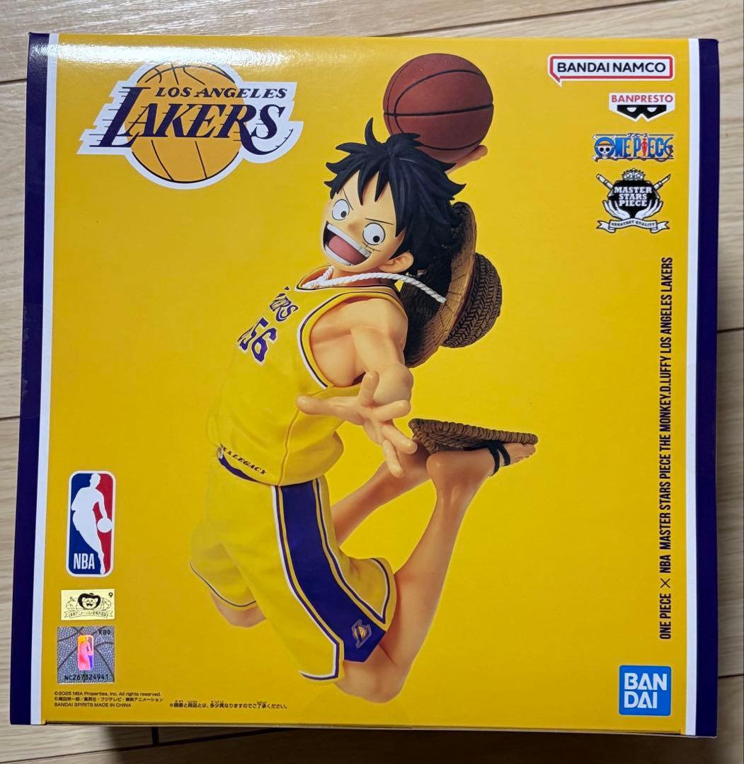 baseshop ワンピース NBA ルフィ　コラボ ロサンゼルス　レイカーズ