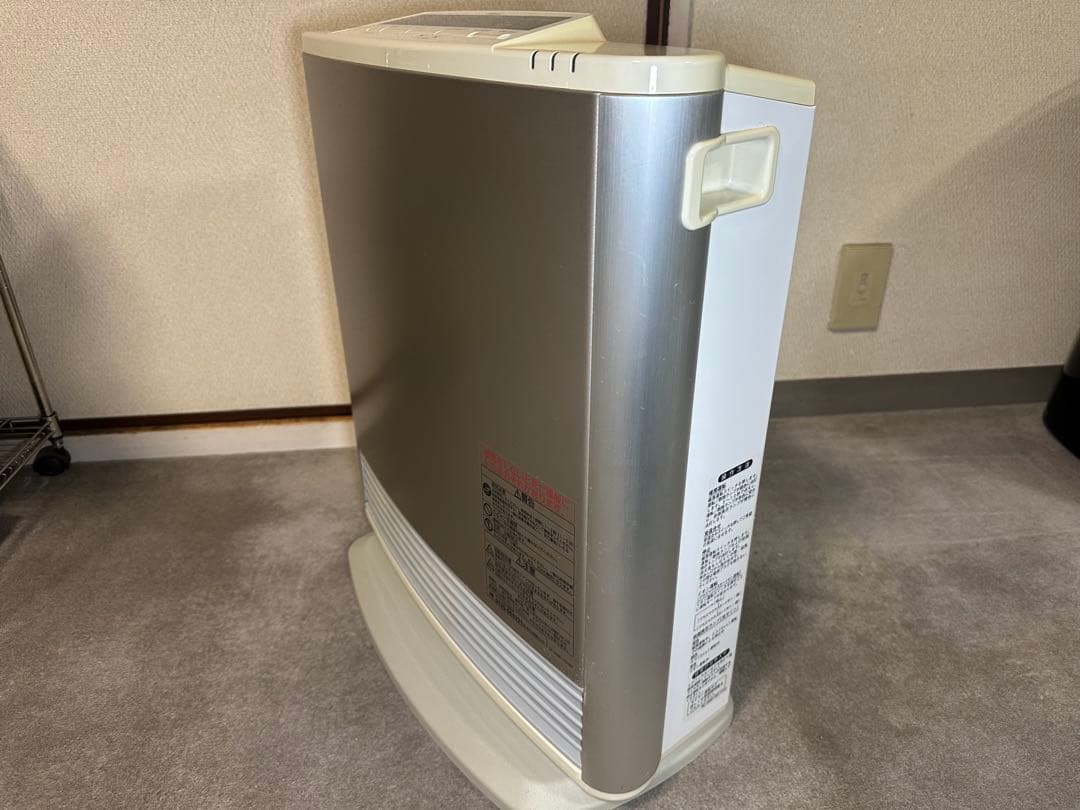 都市ガス用 リンナイ ガスファンヒーター ガスコード付