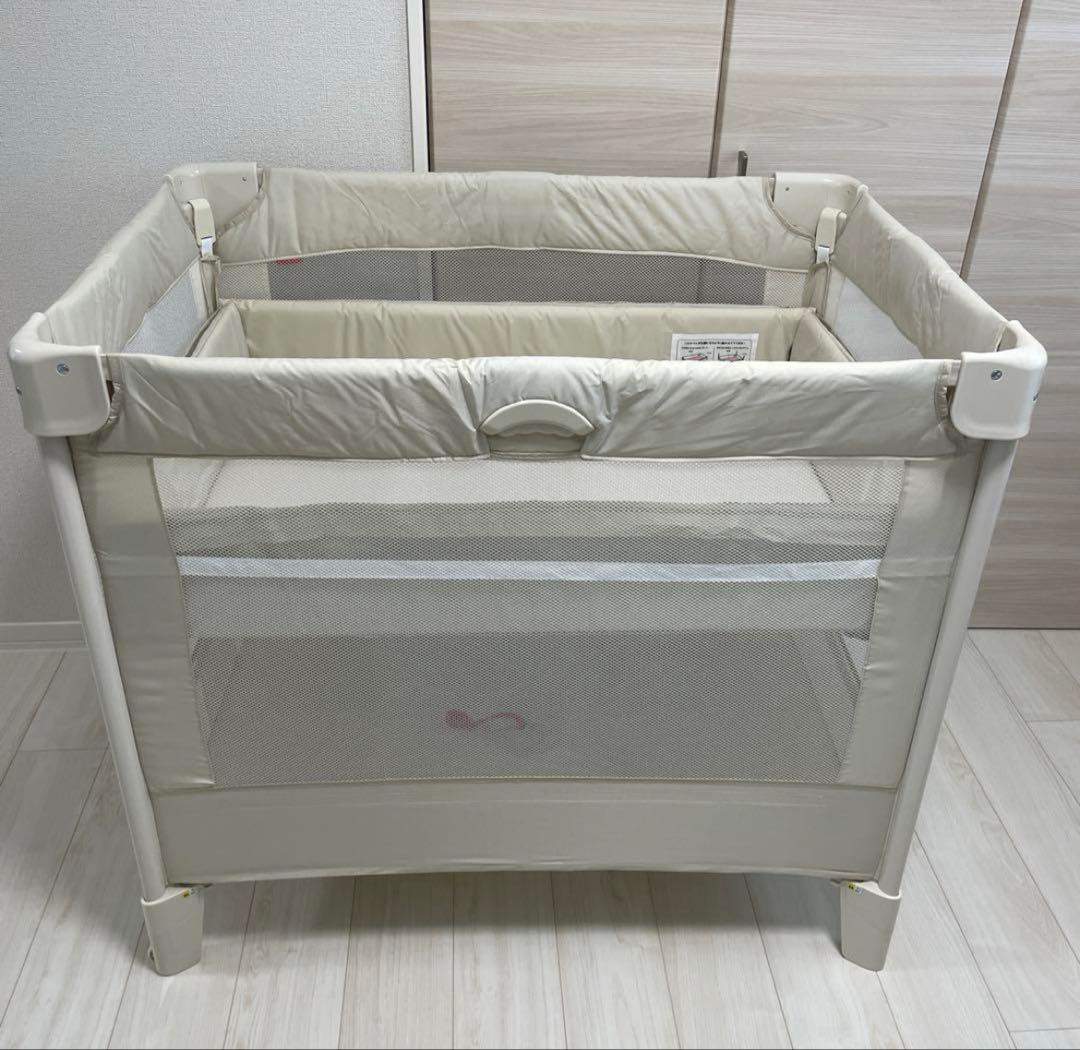 【美品】Apricaココネルエアー　ミルクホワイト