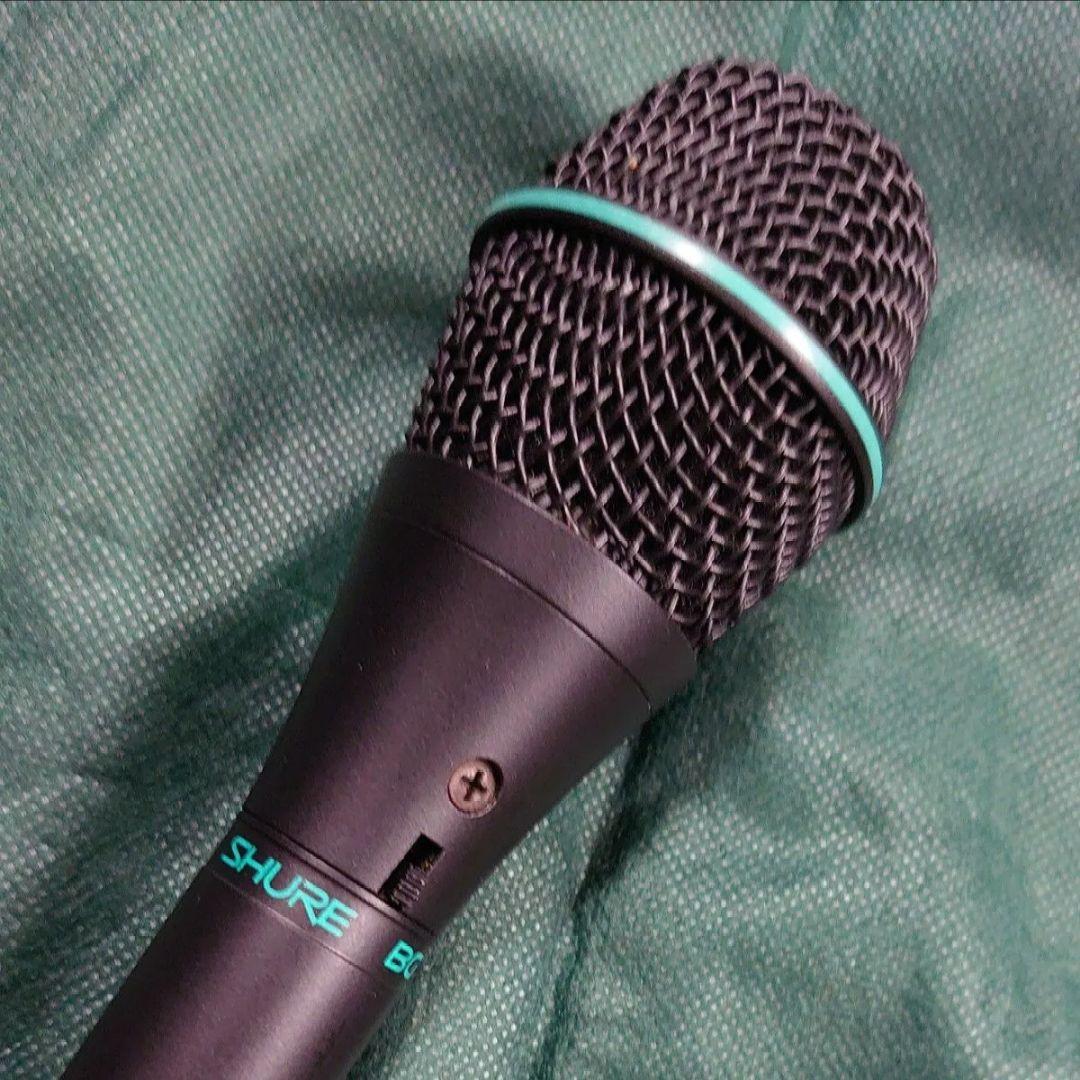 SHURE コンデンサーマイク ファンタム電源なしで使用可能 BETABG5.0
